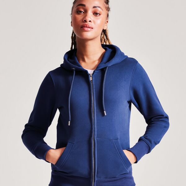 Anthem Ladies Organic Full Zip Hoodie Thumbnail