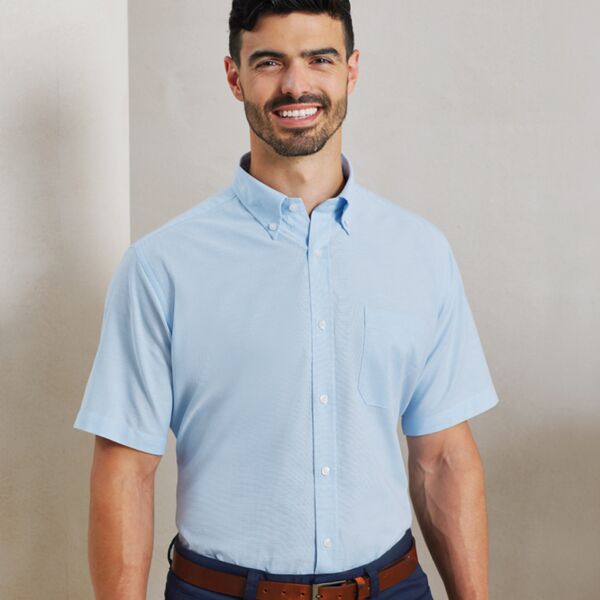 Premier Signature Short Sleeve Oxford Shirt Thumbnail